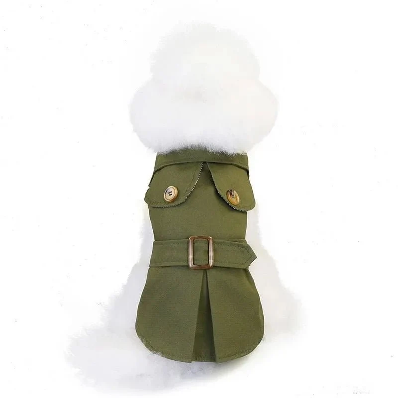 Gabardine / Casaco Impermeável para Cães de Raças Pequenas