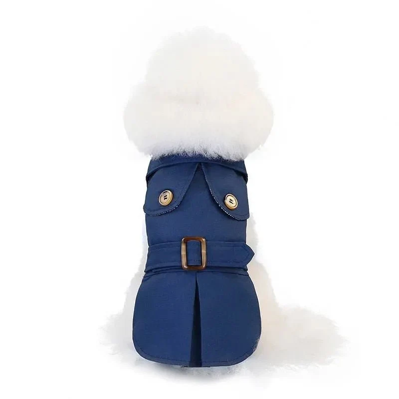 Gabardine / Casaco Impermeável para Cães de Raças Pequenas