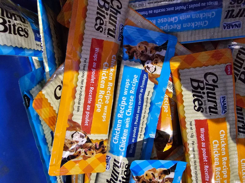 Churu Bites Dog Treat Chicken and Shees Treat 1 Stück