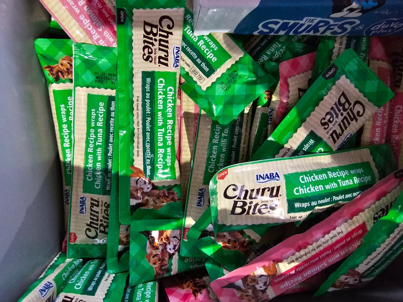 Churu Bites Dog Treat Lachs 1 Stück
