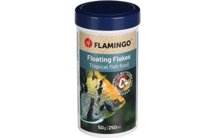 Tropica Flockenfutter Tropische Fische 250 ml – Flamingo
