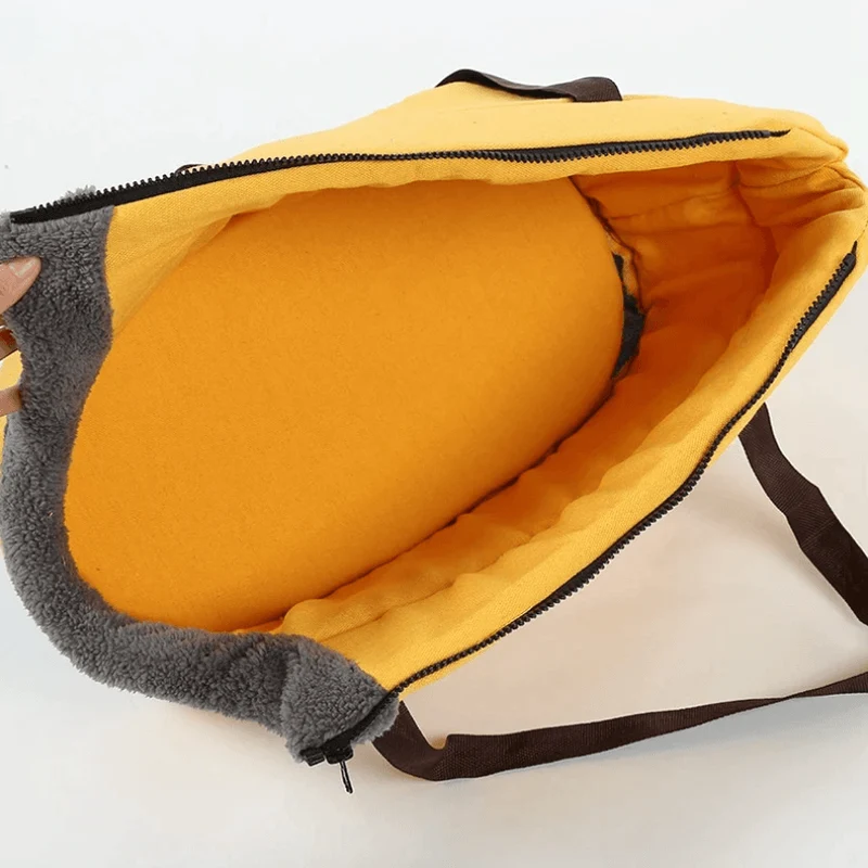 Transportadora de Inverno Quentinha e Lavável para Cães ou Gatos
