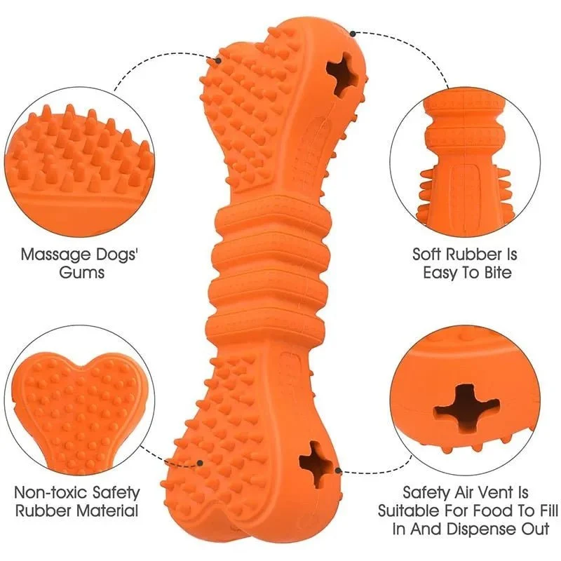 Osso / Brinquedo dispensador de biscoitos