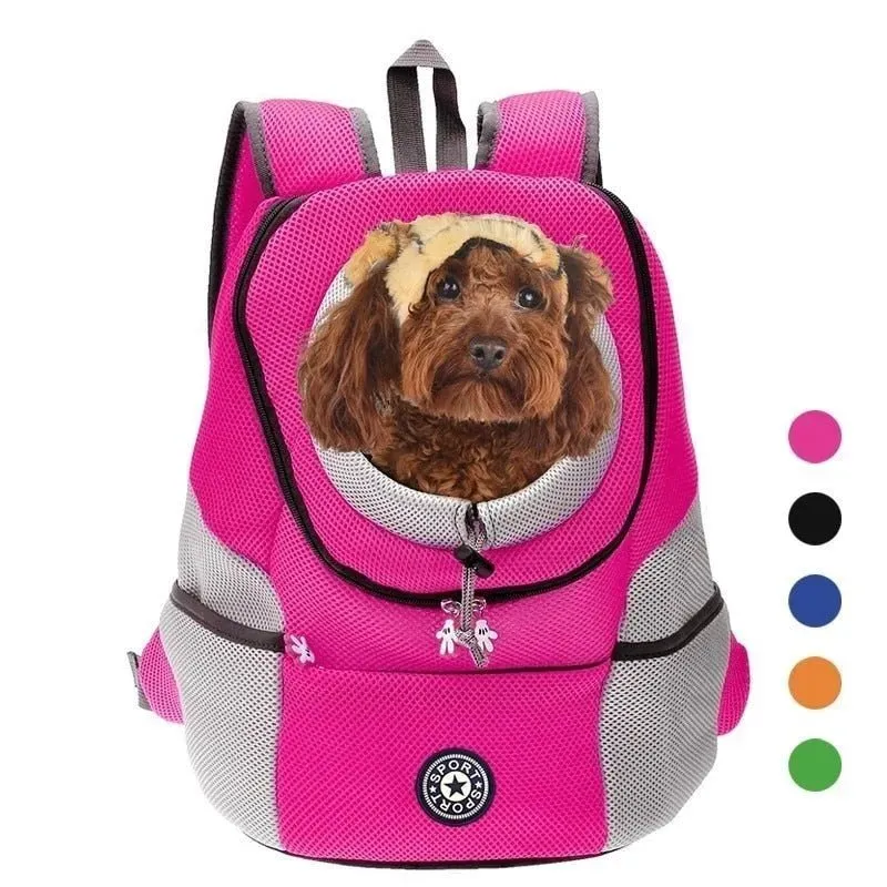 Mochila Transportadora para Cães de Raças Pequenas ou Gatos