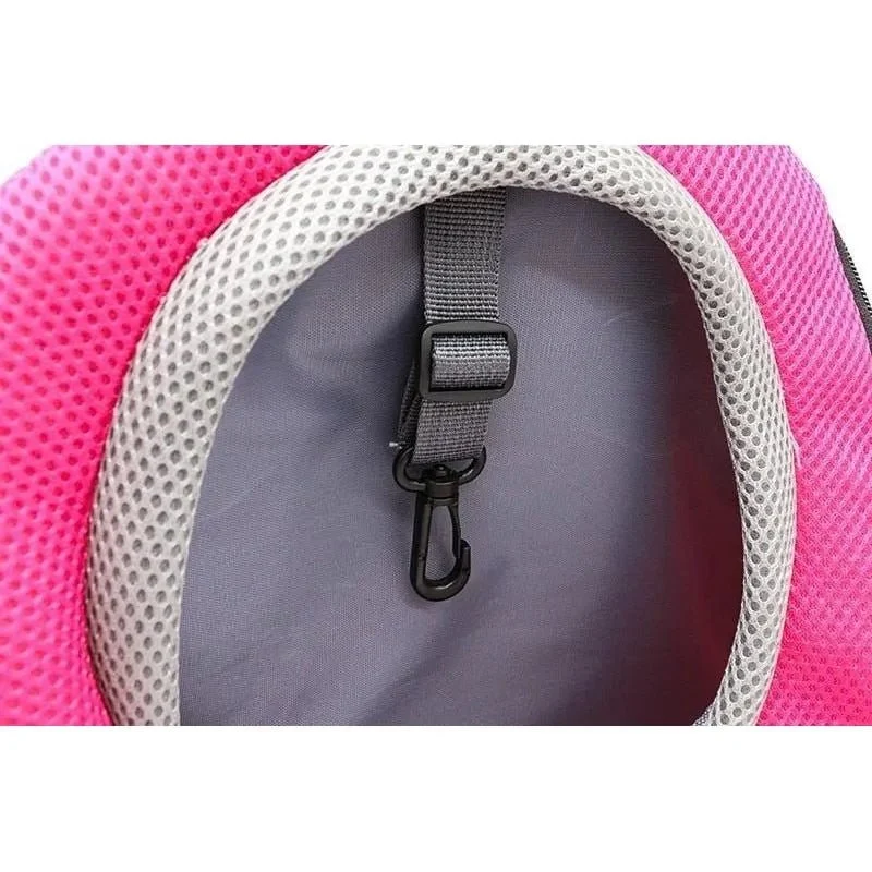 Mochila Transportadora para Cães de Raças Pequenas ou Gatos