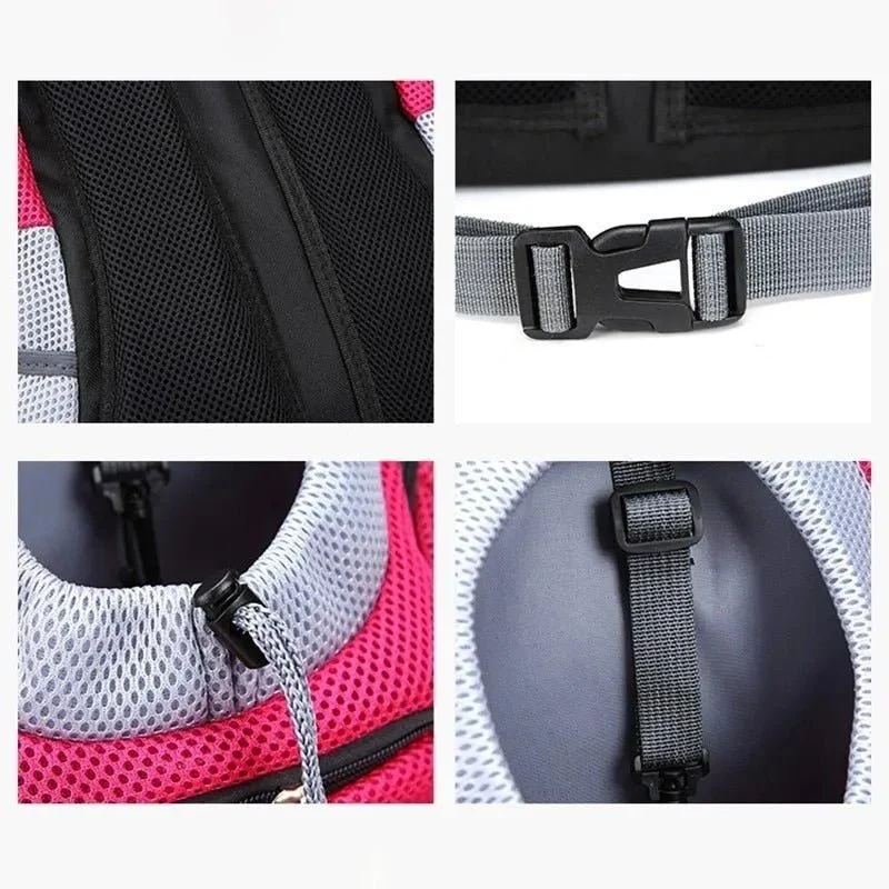 Mochila Transportadora para Cães de Raças Pequenas ou Gatos
