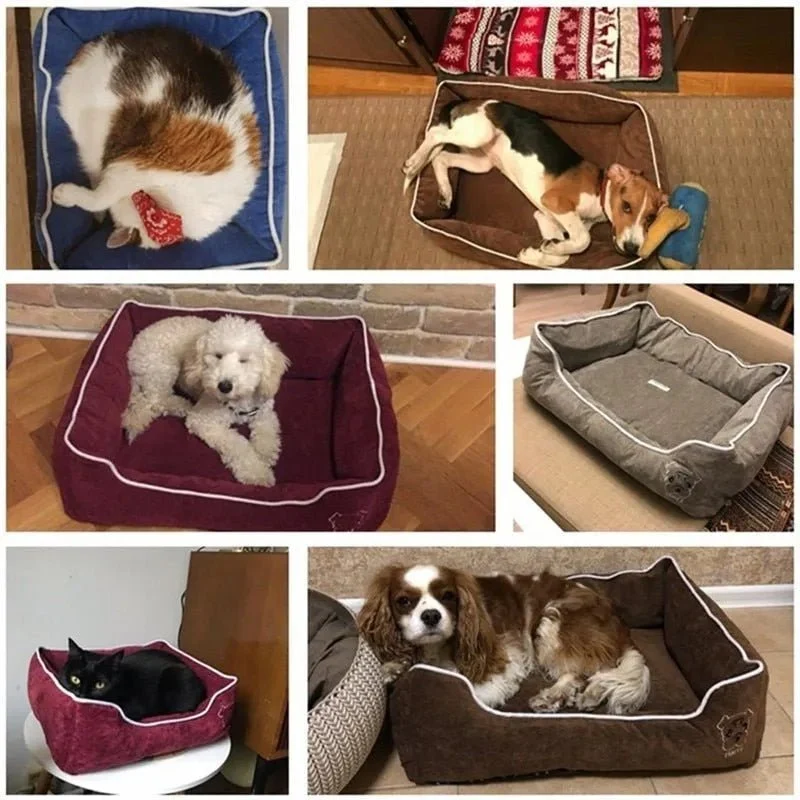 Cama para Cães em 4 tamanhos e 4 cõres