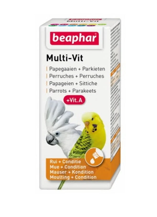 Multi-Vit Papageiensittiche 50ml - Beaphar