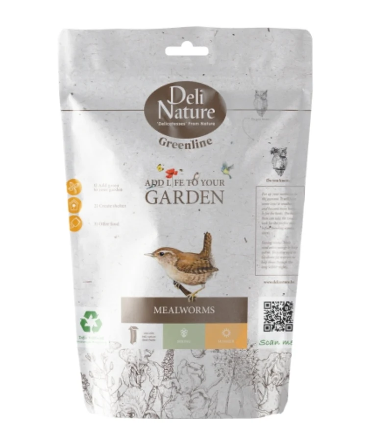Greenline Mehlwürmer 200 Gramm - Deli Nature
