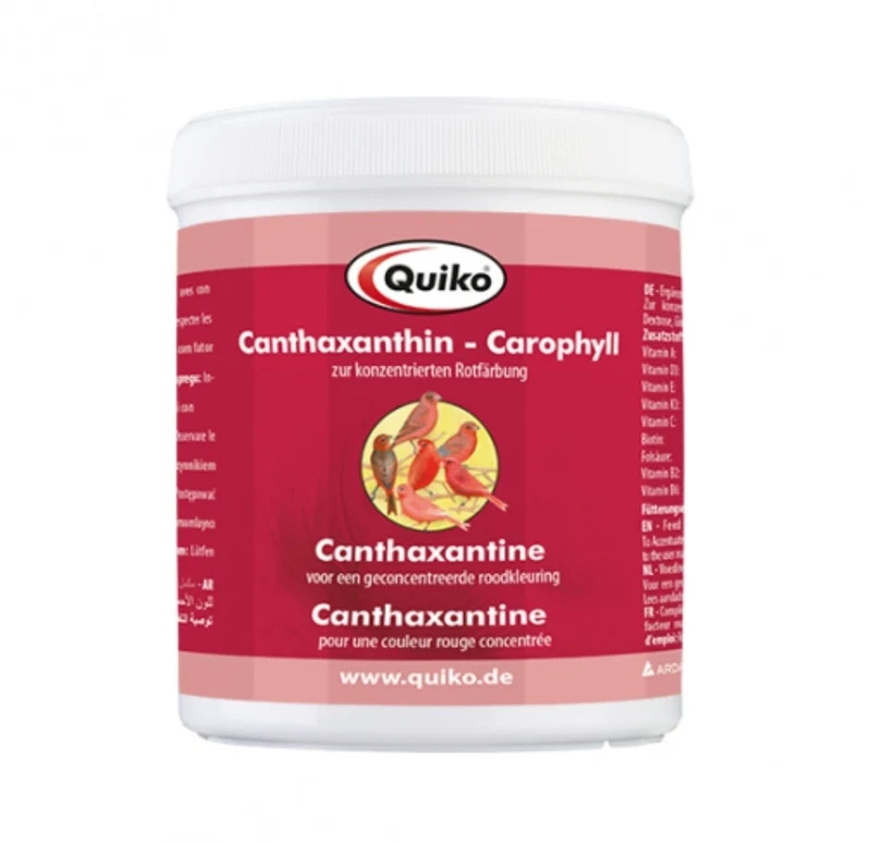 Canthaxanthin rein – Carofylrot 500 Gramm – Quiko