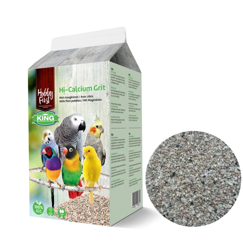 HobbyFirst King Hi-Calcium Grit 1,5 kg