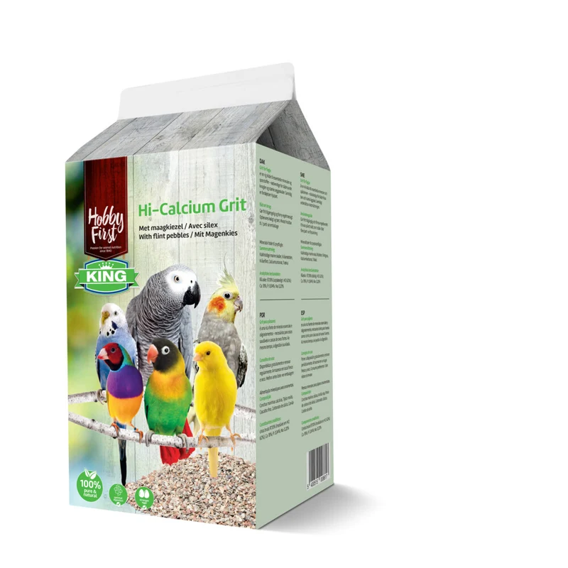HobbyFirst King Hi-Calcium Grit 1,5 kg