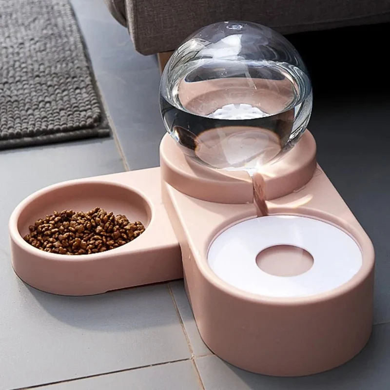 Comedouro e Bebedouro Automático para Cães e Gatos