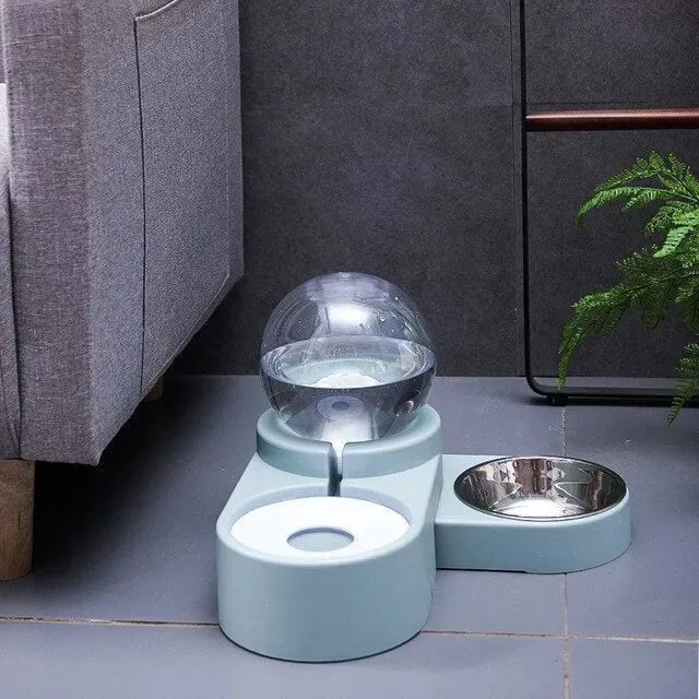 Comedouro e Bebedouro Automático para Cães e Gatos