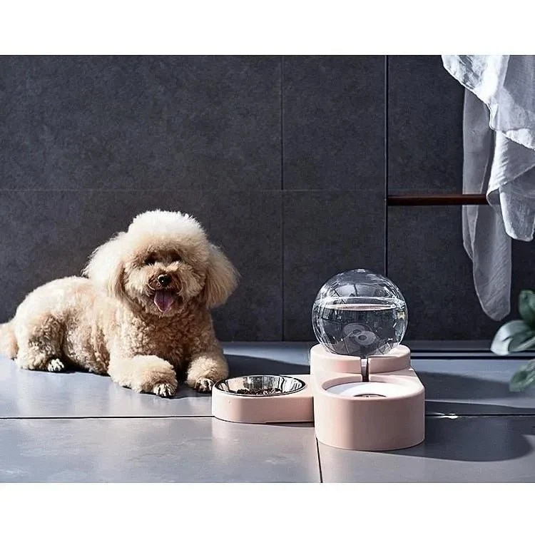 Comedouro e Bebedouro Automático para Cães e Gatos