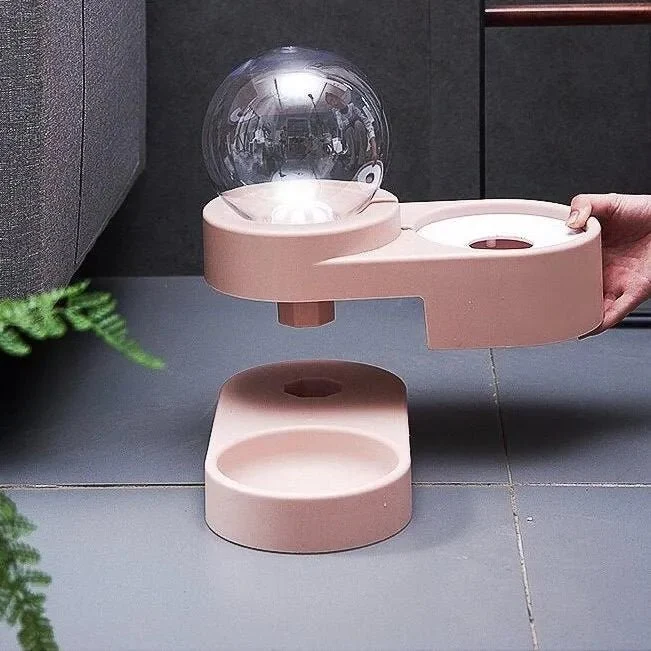 Comedouro e Bebedouro Automático para Cães e Gatos
