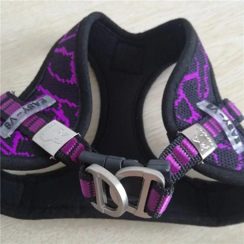 Peitoral "No-pull" Desportivo e Reflector