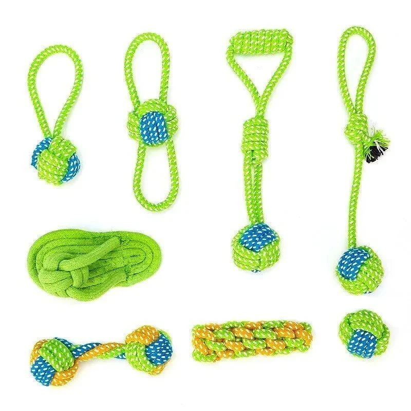 Brinquedos Ecológicos em corda de algodão, para cães