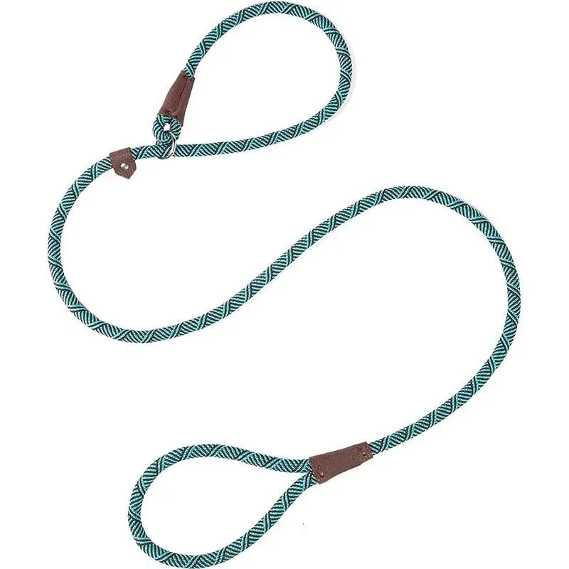 Trela tipo "slip rope", 2 em 1, ajustável, para Cães Médios e Grandes