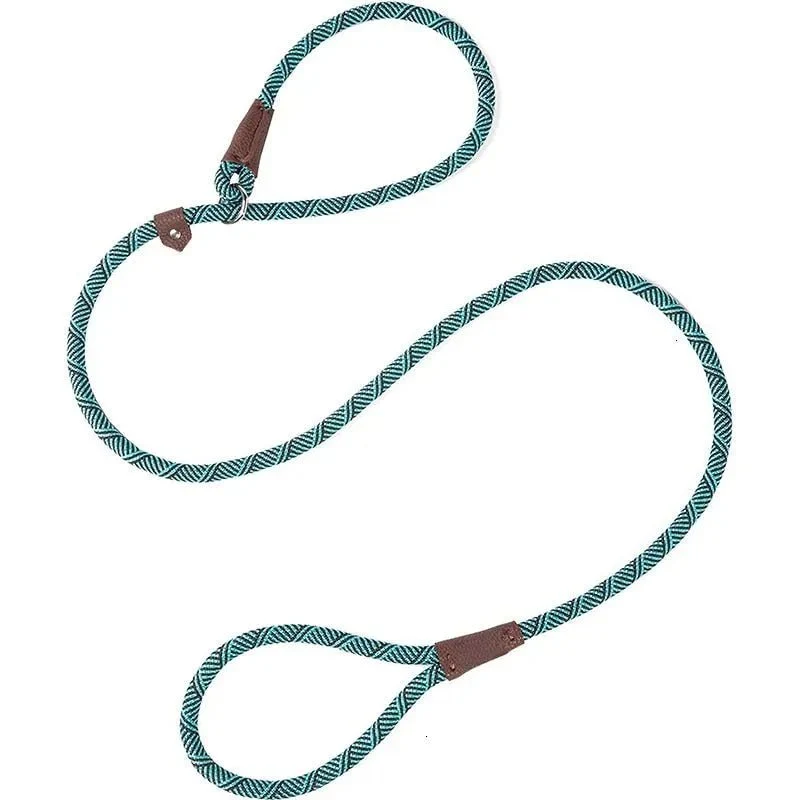 Trela tipo "slip rope", 2 em 1, ajustável, para Cães Médios e Grandes