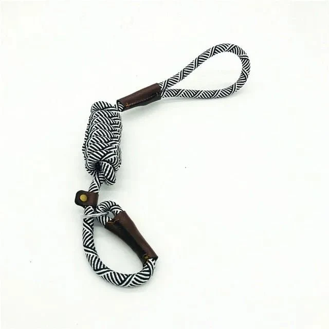 Trela tipo "slip rope", 2 em 1, ajustável, para Cães Médios e Grandes