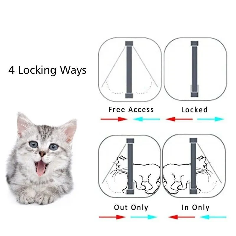Portas pequenas para cães ou gatos em 3 tamanhos S/M/L