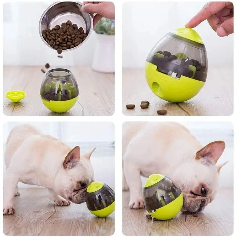 Brinquedo Interactivo / Dispensador de Biscoitos para Cães ou Gatos
