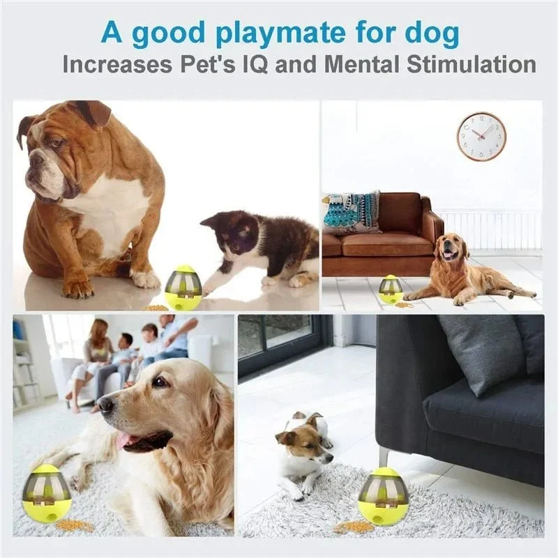 Brinquedo Interactivo / Dispensador de Biscoitos para Cães ou Gatos