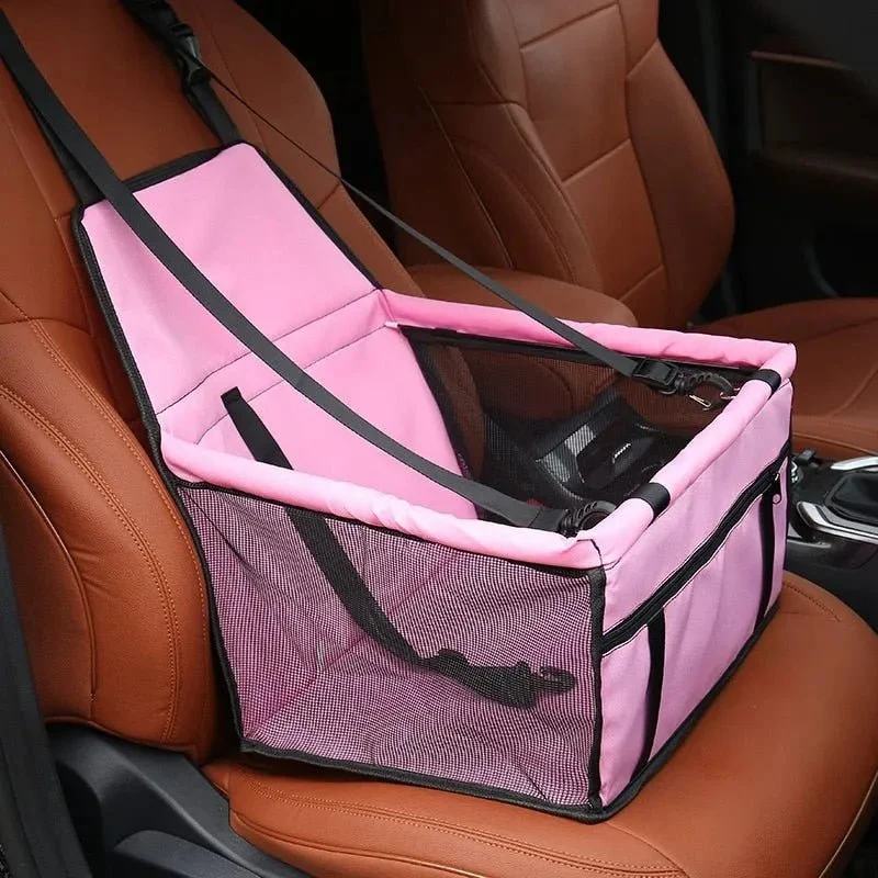 Transportadora de cães para banco de automóvel