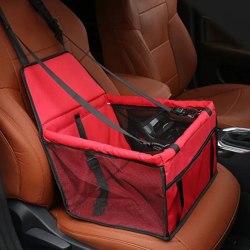 Transportadora de cães para banco de automóvel