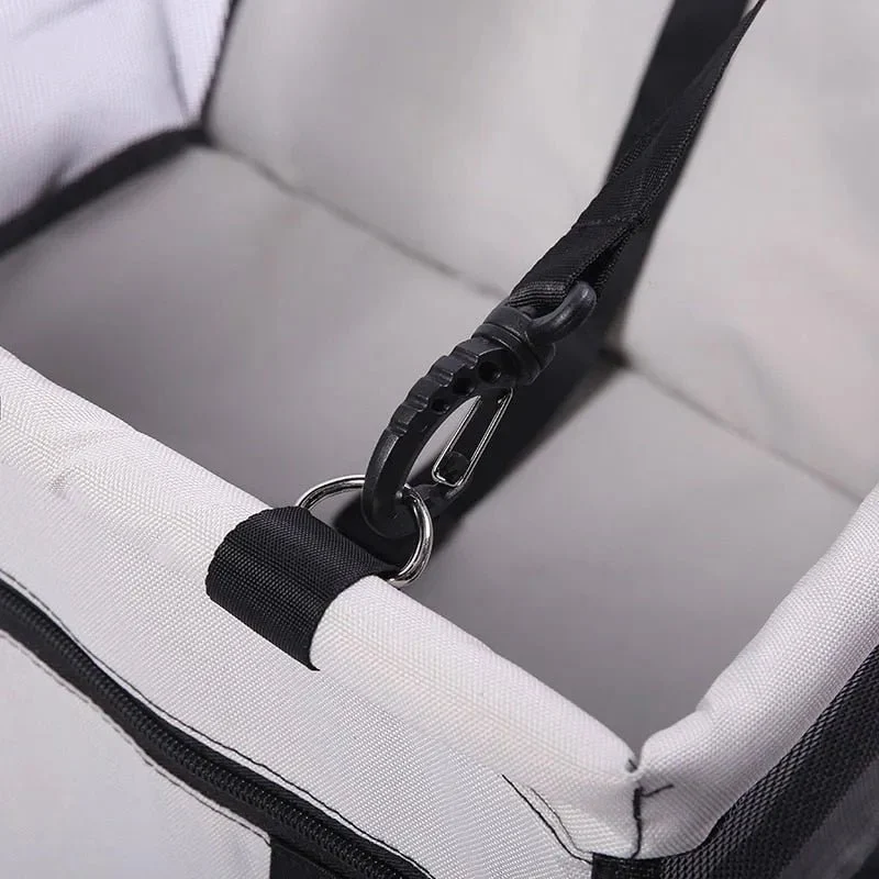 Transportadora de cães para banco de automóvel