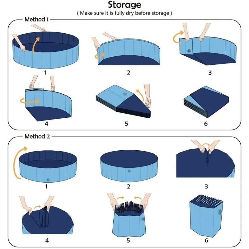 Piscina Dobrável para Cães