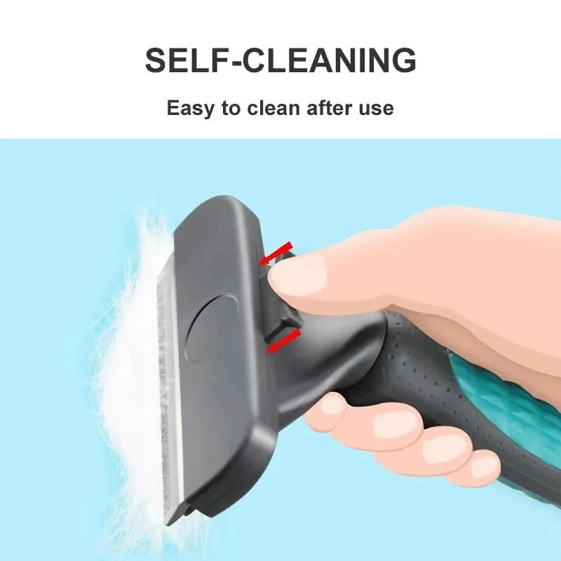 Escova Profissional para Cães (Eficaz para retirar nós)
