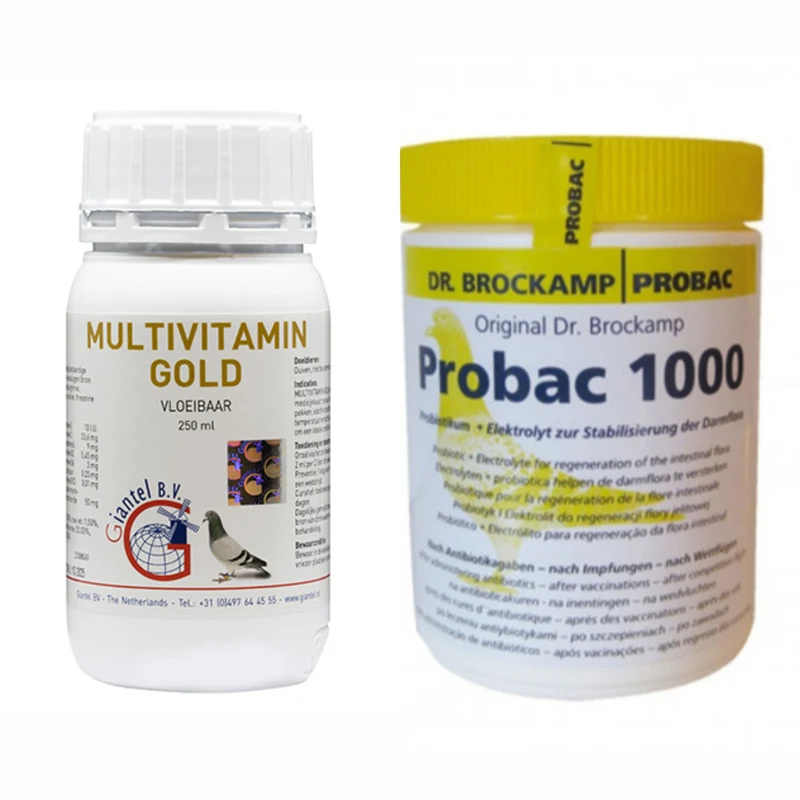 Kombipaket – Multivitamin Gold Duiven + Probac 1000