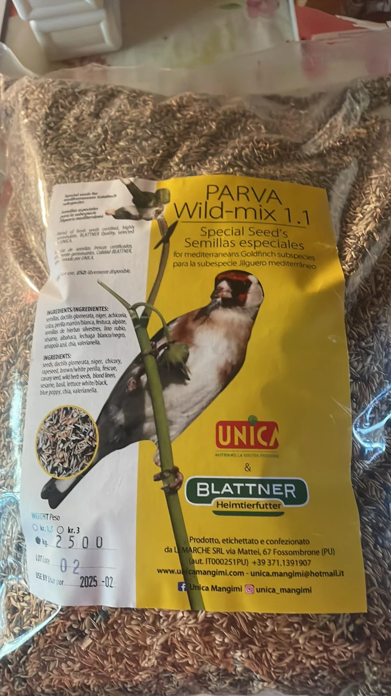 Parva Wildmix 1.1 - 2,5kg - Spezialsaatgut - Hochkeimfähig - UNICA & BLATTNER