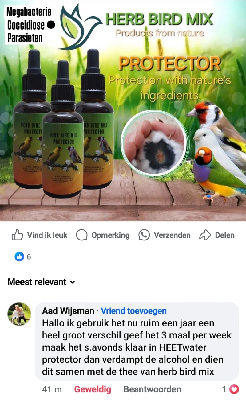 Protector 50 ml – 3-in-1 (*) – Rundumschutz – Kräuter-Vogelschutzmischung