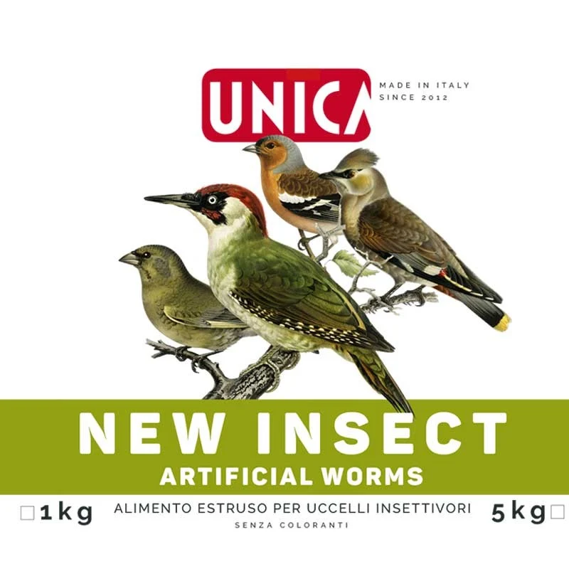 Neues Insekt 1kg - Ersatz für lebende oder gefrorene Insekten - Unica