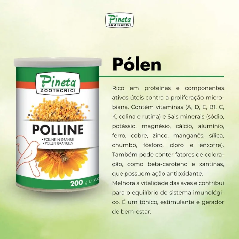 Pollenkörner 200 Gramm - Pineta Zootecnisi