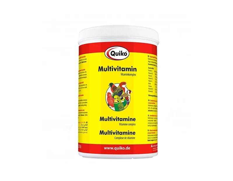 Multivitamin, Vitaminkomplex zur Pflege aller Ziervögel 375 Gramm - Quiko