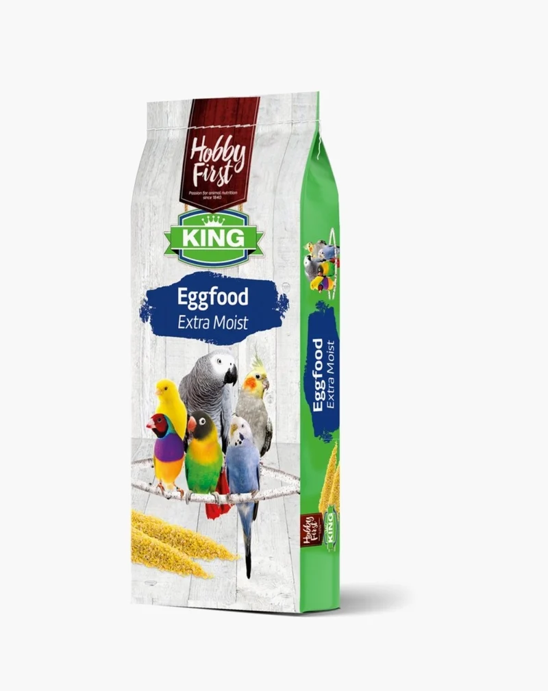 King Eggfood Gelb Extra Feucht (Extra Fettig) 10kg - HobbyFirst