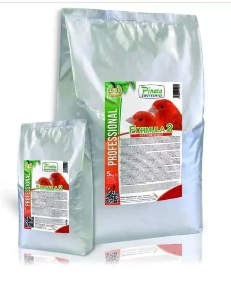 Formula 2 Fattore Rosso 5kg (+Beta-Carotin und Canthaxanthin) - Pineta Zootecnisi