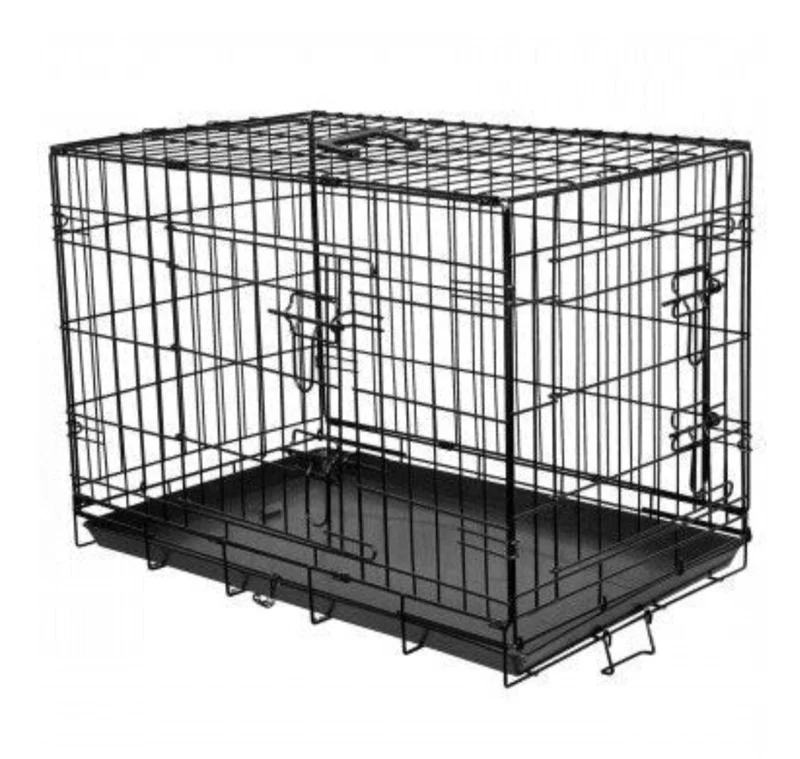 Duvo+ Drahtkäfig schwarz L 92x57x64 cm