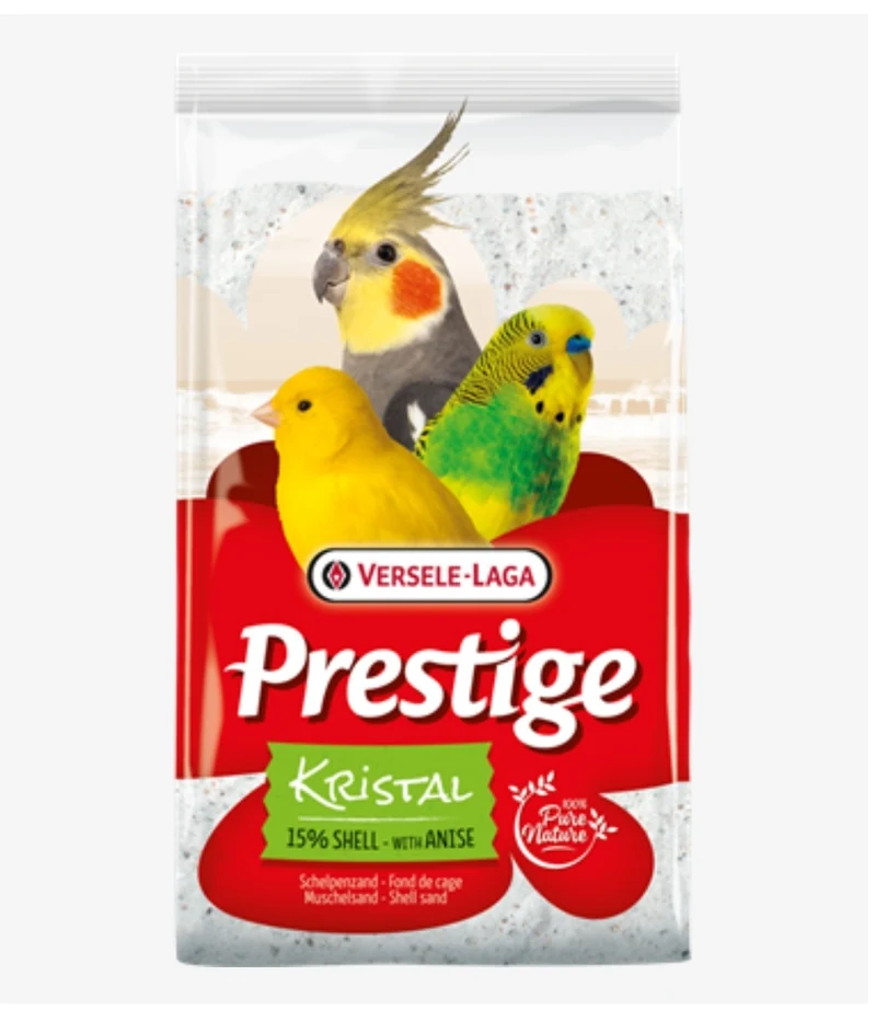 Prestige Shell Sand Crystal - Weiß 25kg - Versele Laga