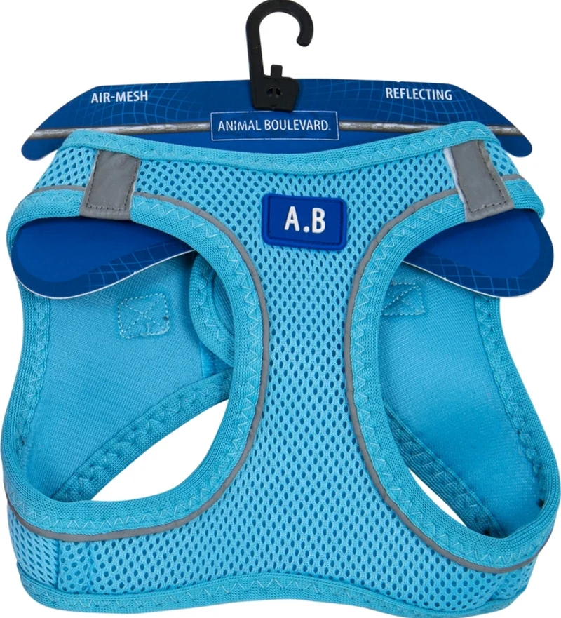 Animal Boulevard Air-Mesh Komfortgeschirr Blau 16 kg