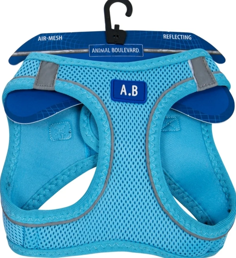 Animal Boulevard Air-Mesh Komfortgeschirr Blau 3 kg