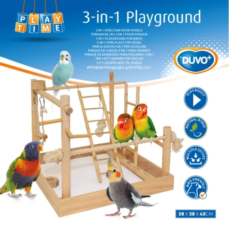 3 in 1 Vogelspielplatz