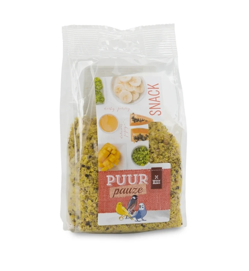 Puur Pause Fruit & Herb Crumble 200 Gramm ( PUUR Eifutter ) - Witte Molen
