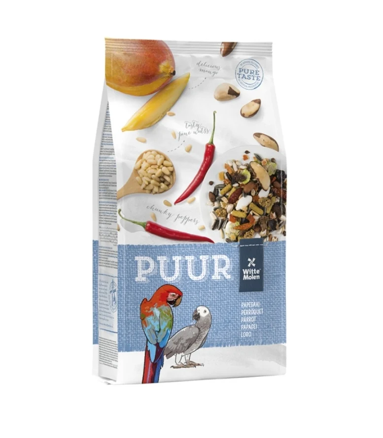 Reiner Papagei 2 kg - Witte Molen