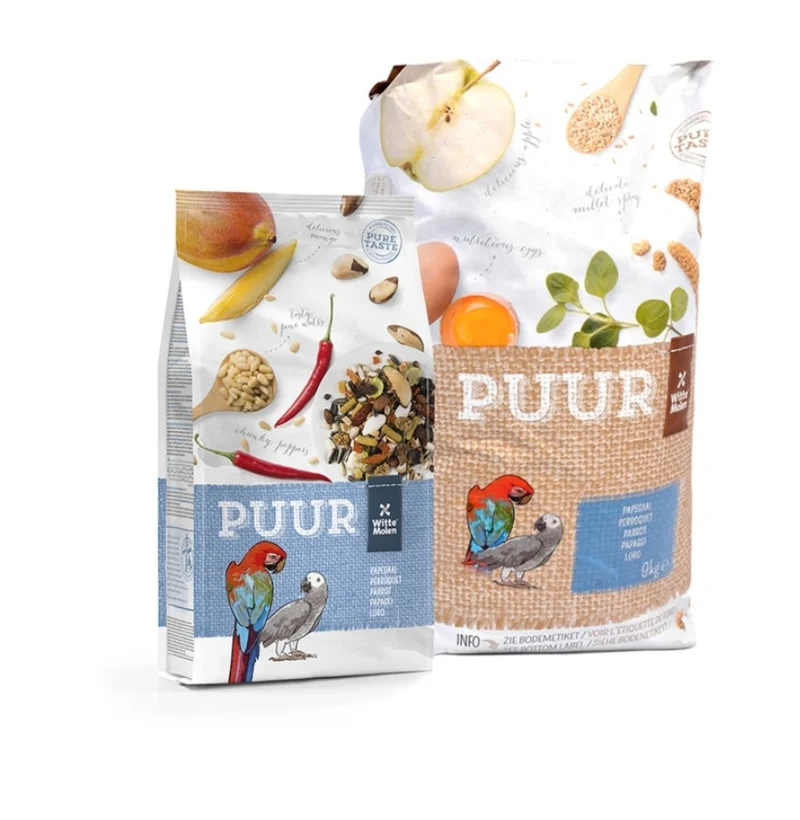 Reiner Papagei 2 kg - Witte Molen