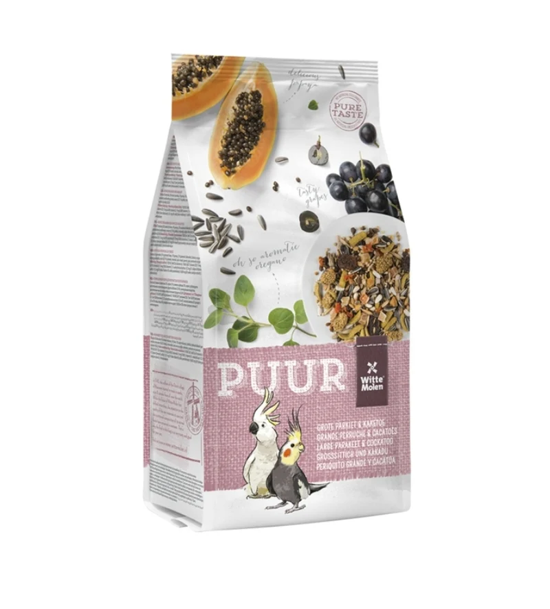 Reiner Großsittich & Kakadu 2kg - Witte Molen